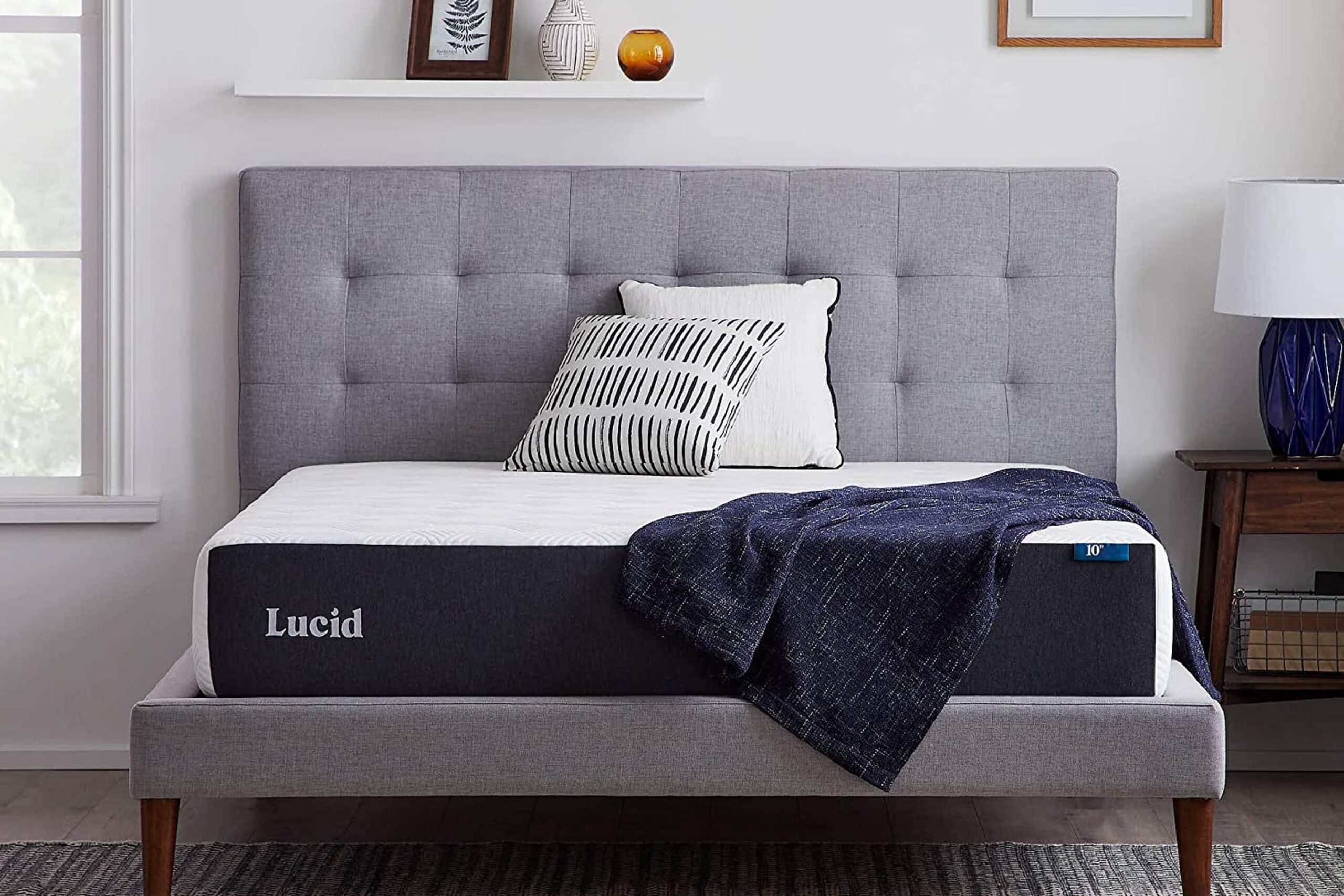 Lucid Memory Foam Queen Mattress