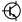 BJT NPN symbol (case, unlabelled)