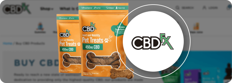 CBDfx Dog Treats 